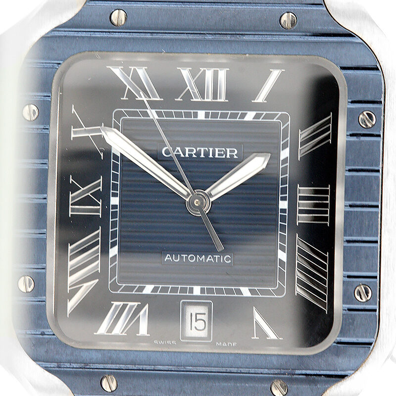 Cartier Santos Blue (W145) - Afbeelding 3