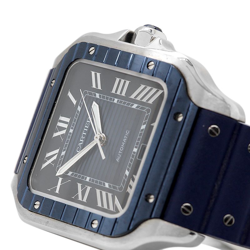 Cartier Santos Blue (W145) - Afbeelding 4