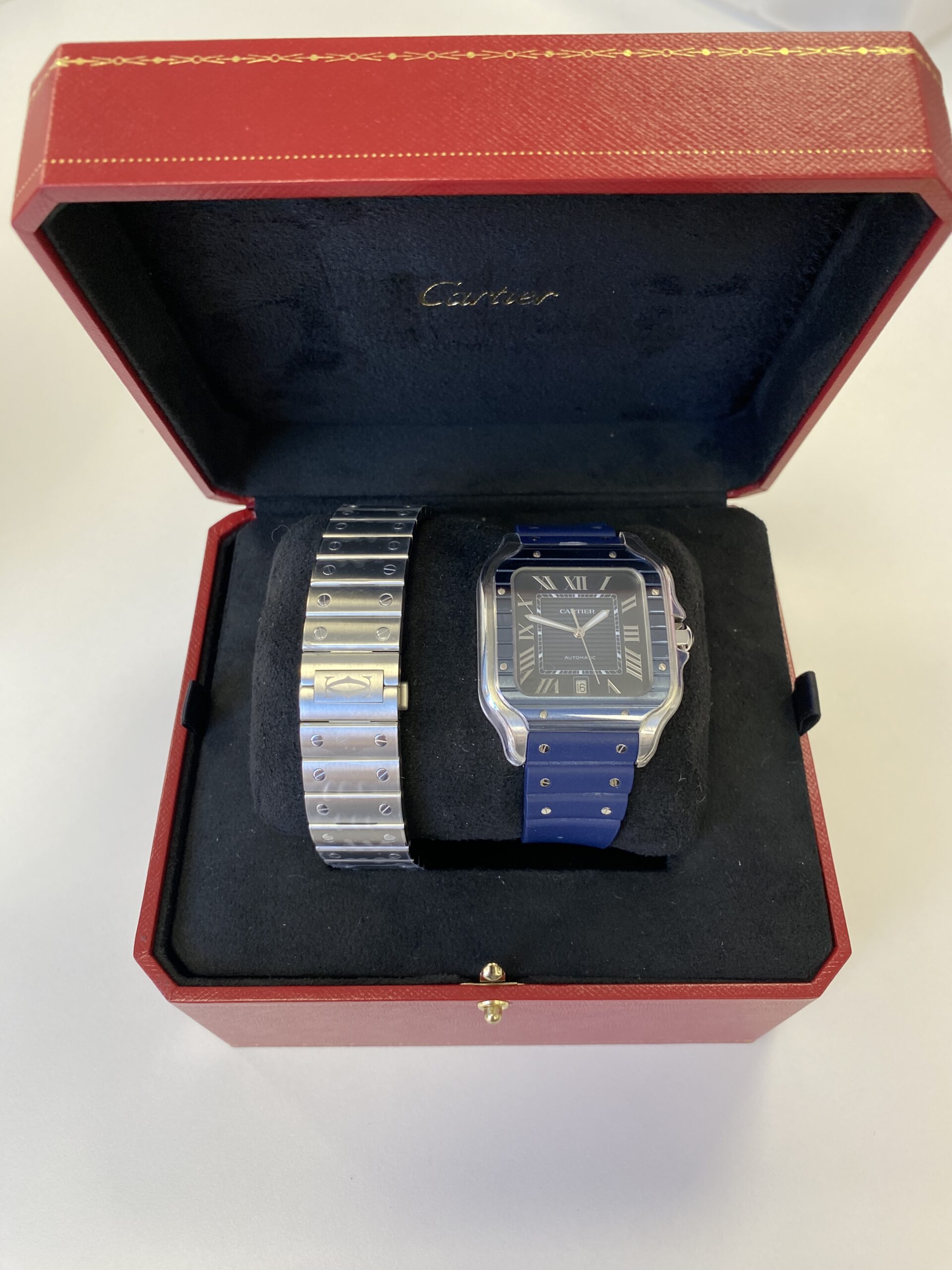 Cartier Santos Blue (W145) - Afbeelding 6