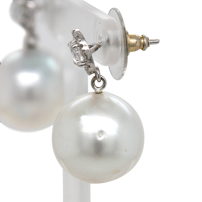 Oorbellen Akoya Parels en Diamant (E226) - Afbeelding 4