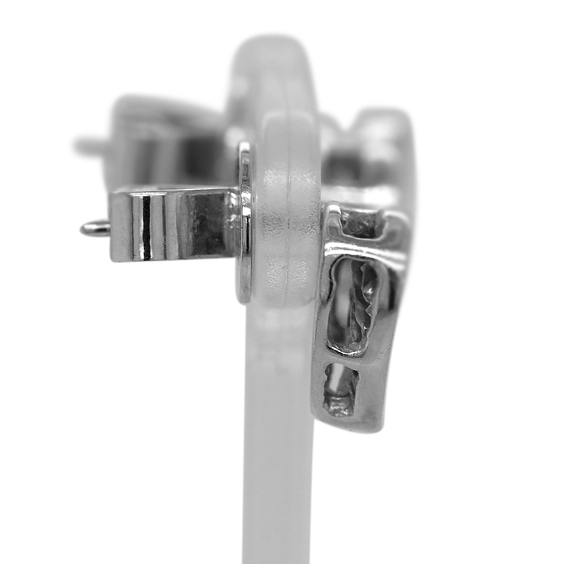 Diamanten Oorbellen Hart (E234) - Afbeelding 3