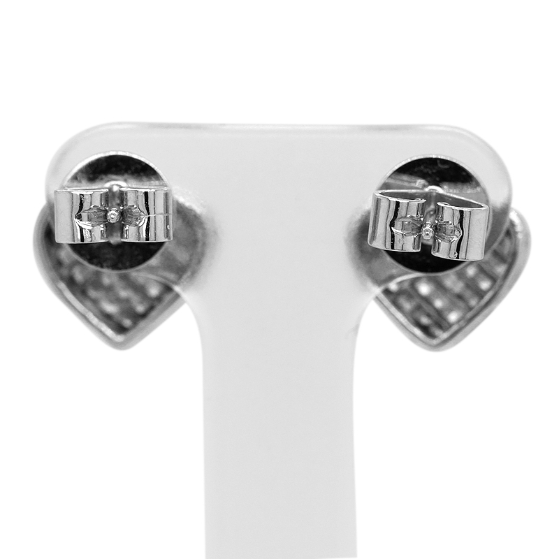 Diamanten Oorbellen Hart (E234) - Afbeelding 4