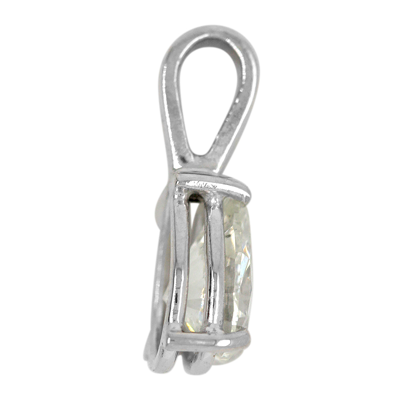 Peervormige Diamanten Hanger (P201) - Afbeelding 3