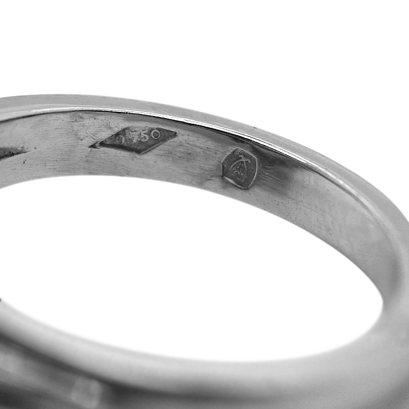 Smaragd Diamanten Ring (R1659) - Afbeelding 5