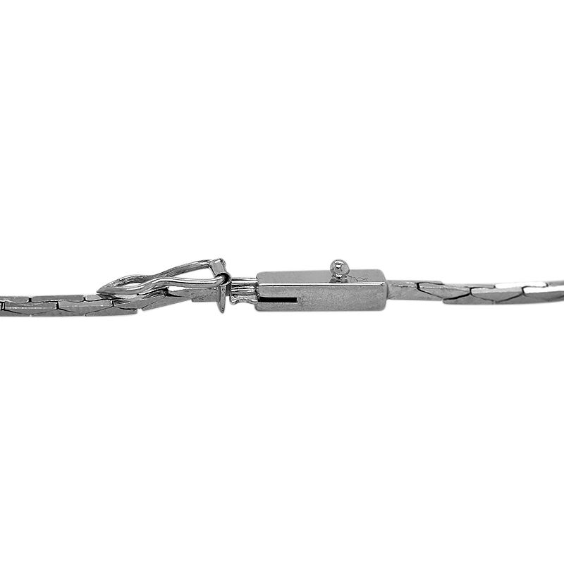 Saffier- en Diamantenketting (N112) - Afbeelding 4