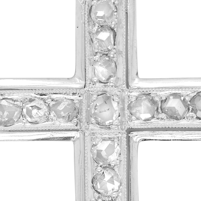 Kruis met diamant Hanger (P159) - Afbeelding 4