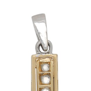 Kruis met diamant Hanger (P159) - Afbeelding 5