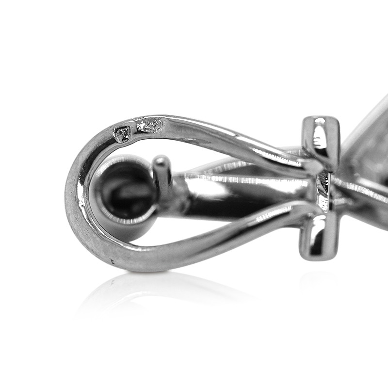 Oorbellen Smaragd Diamant (E243) - Afbeelding 5