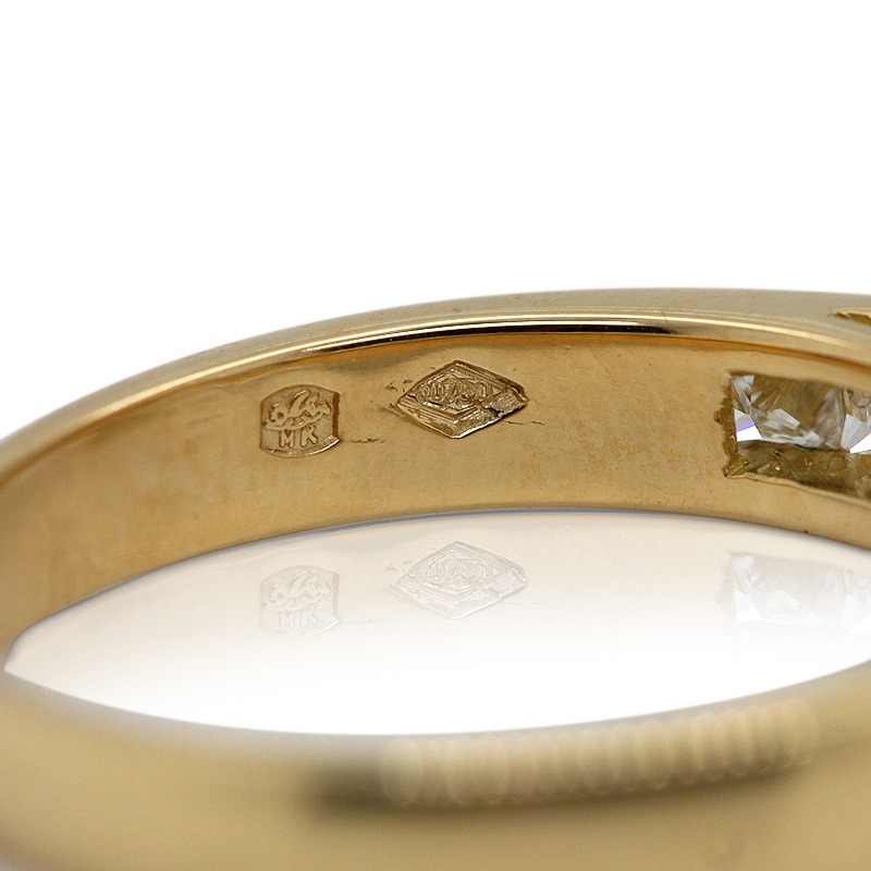 Solitaire met zijstenen (R1681) - Afbeelding 6