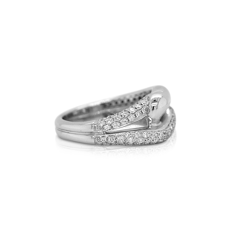 Moderne Diamanten Ring (R1688) - Afbeelding 4